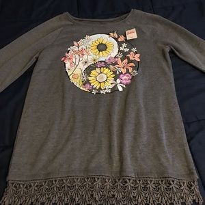 Gray long sleeve